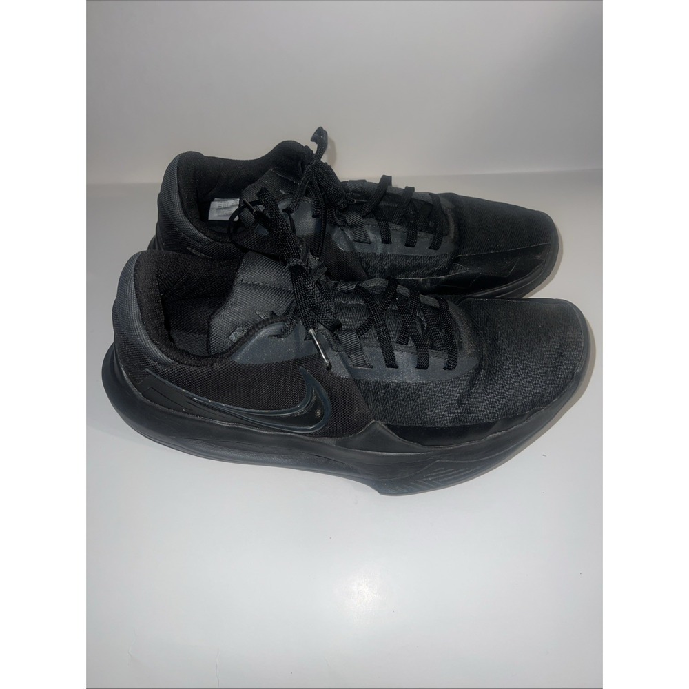 Nike Precision 6 Black Men's Basketball Shoe Size 10.5